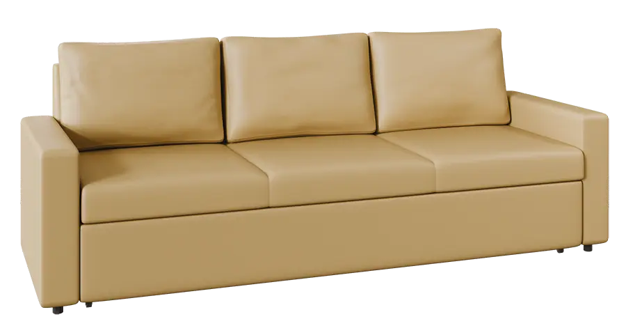 TAMARA, pohovka, koženka béžová